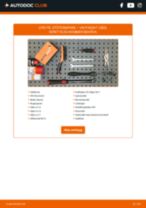 Steg-för-steg-guide i PDF om att byta Stötdämpare i VW PASSAT (3B3)