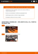 Den professionelle guide til udskiftning af Stabilisatorbøsning på din Opel Manta B CC 2.0 E