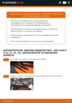 Μάκτρο καθαριστήρα: ο επαγγελματικός οδηγός για την αλλαγή του στο Opel Kadett D 1.2 S σου