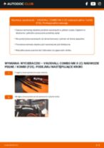 Profesjonalny poradnik wymiany produktu Pióro wycieraczki w Twoim samochodzie VAUXHALL COMBO Mk II (C) Box Body / Estate (F25) 1.3 CDTI 16V