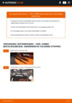 De professionele handleidingen voor Ruitenwissers-vervanging in je Opel Combo C 1.3 CDTI 16V