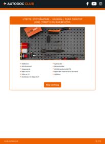 Så byter du Stötdämpare på 1.8 VAUXHALL TIGRA TwinTop