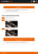 Stikla tīrītāja slotiņa priekšā un aizmugurē maiņa RENAULT CLIO II Box (SB0/1/2_): ceļvedis pdf
