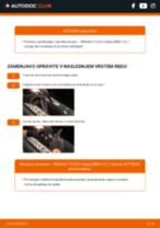 zadaj in spredaj Metlica brisalnika stekel RENAULT CLIO II Zaboj (SB0/1/2_) | PDF vodič za zamenjavo