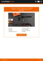 RENAULT CLIO II Box (SB0/1/2_) Fahrwerksfeder: Online-Anweisung zum selbstständigen Ersetzen