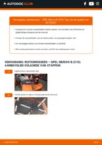 De professionele handleidingen voor Ruitenwissers-vervanging in je Opel Meriva B 1.4 (75)