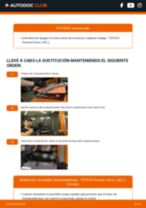 La guía profesional para realizar la sustitución de Escobillas de Limpiaparabrisas en tu Toyota Avensis Verso M2 2.0 D (CLM20_)