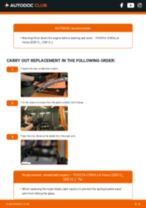 TOYOTA Corolla Verso (E121) repair manual and maintenance tutorial