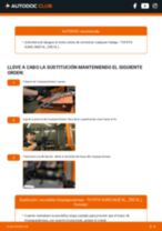 Tutorial de reparación y mantenimiento de TOYOTA Auris Hatchback (E18) 2014