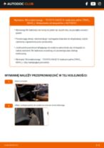 Jak wymienić Filtr powietrza kabinowy TOYOTA HIACE IV Box (TRH2_, KDH2_) - instrukcje online