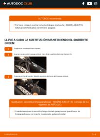 Cómo sustitución de Escobillas de Limpiaparabrisas 1.5 dCi Nissan Juke F15