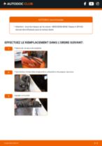 Guide d'utilisation Mercedes W169 A 160 CDI (169.006, 169.306) pdf