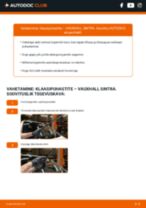autode varuosad VAUXHALL SINTRA | PDF Õpetus parandus