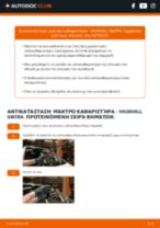 Εγχειριδιο κατοχου VAUXHALL SINTRA