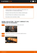 Remonts Golf 1 Cabrio 1.6 - problēmu novēršanas pamācības