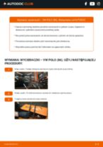 Wymiana Pióro wycieraczki przód i tył VW POLO (86): poradnik pdf