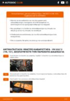 Online εγχειρίδιο για να αλλάξετε Υαλοκαθαριστήρας σε VW GOLF II (19E, 1G1)