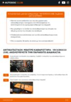Αντικατάσταση Μάκτρο καθαριστήρα στην VW SCIROCCO (53B) - συμβουλές και κόλπα