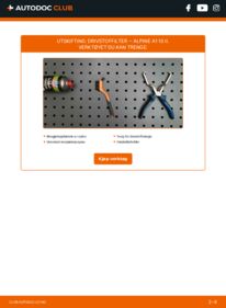 Slik bytter du Drivstoffilter 1.8 A110 II