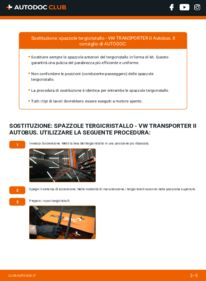 Sostituzione di Tergicristalli VW T2 Transporter 1.6