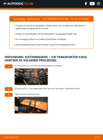 Vervangen: Ruitenwissers 1.6 VW T2 Transporter