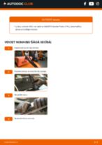 500 / 595 / 695 Hatchback (312) 1.4 (312.AXF11, 312.AXF1A) Stikla tīrītāja slotiņa: kā nomainīt? Pakāpeniskas rokasgrāmatas