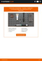 Installation von Glühkerze VAUXHALL COMBO Mk II (C) Box Body / Estate (F25) - Schritt für Schritt Handbuch