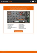 Tiešsaistes rokasgrāmata, kā pašam mainīt Ārējā slēdzene uz VW TRANSPORTER VI Platform/Chassis (SFD, SFE, SFL, SFZ)