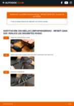 La guía profesional para realizar la sustitución de Escobillas de Limpiaparabrisas en tu INFINITI QX60 SUV 3.5 AWD