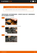Stap-voor-stap PDF-handleidingen over het veranderen van INFINITI QX60 SUV Ruitenwissers