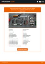 RENAULT MODUS / GRAND MODUS (F/JP0_) Radlager: Schrittweises Handbuch im PDF-Format zum Wechsel