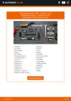Stap-voor-stap PDF-handleidingen over het veranderen van RENAULT CLIO Grandtour (KR0/1_) Wiellager
