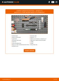 Jak provést výměnu: Brzdové Destičky FX SUV (S50) 3.5