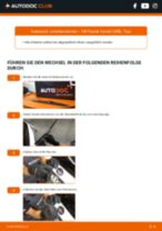 VW PASSAT Variant (32B) Scheibenwischer hinten und vorne tauschen: Handbuch pdf