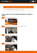 Tutorial paso a paso en PDF sobre el cambio de Escobillas de Limpiaparabrisas en SEAT FURA (025A)