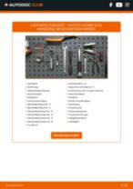 VW POLO CLASSIC (6KV2) Radlager: Schrittweises Handbuch im PDF-Format zum Wechsel