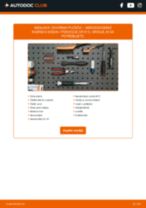 Menjava spredaj in zadaj Zavorne Ploščice MERCEDES-BENZ E-Klasse Pritsche / Fahrgestell (VF211): vodič pdf