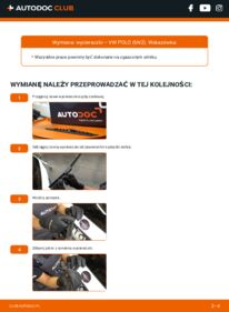Jak wymienić Pióro wycieraczki Polo III Hatchback (6N2) 1.4