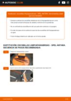 Manual de instrucciones Opel Antara 07 2018