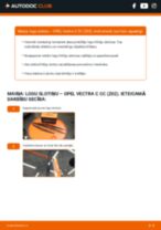 Rokasgrāmata PDF par Vectra C CC (Z02) 2.0 16V Turbo (F68) remonts un apkopi