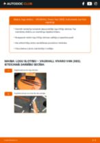 Agila Mk1 (A) (H00) 1.0 12V Stikla tīrītāja slotiņa: kā nomainīt? Pakāpeniskas rokasgrāmatas