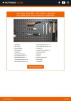 OPEL ASTRA F (56_, 57_) Radlager: Schrittweises Handbuch im PDF-Format zum Wechsel