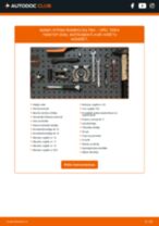 Rokasgrāmata PDF par Tigra TwinTop (X04) 1.3 CDTI (R97) remonts un apkopi