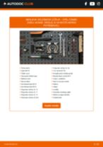 Vodič PDF po korakih za menjavo OPEL COMBO Box Body / Estate Kolesni lezaj