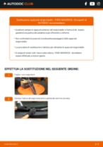 Come cambiare Spazzole tergicristallo anteriore e posteriore FORD MAVERICK - manuale online