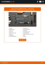 Udskiftning af Bremseklodser foran og bag FORD FOCUS Estate (DNW): manual pdf