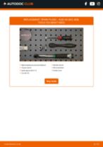 How to change Spark plug set iridium and platinum on AUDI A8 (4D2, 4D8) - manual online