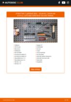 Bytte Støtdemper bak VAUXHALL ZAFIRA Mk III (P12): handleiding pdf