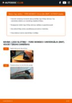 Remonts Ford Mondeo MK1 Universālis 2.0 i 16V 4x4 - problēmu novēršanas pamācības