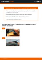 FORD Focus Mk3 Universalas (DYB) 2020 remonto ir priežiūros instrukcija